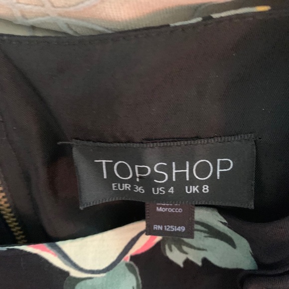 Top shop floral dress size US4 - Picture 2 of 2